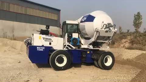 AS 3.5C Self loading Mixer To The Philippines - Check The Specifications When Selecting