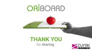 Oriboard  The amazing origami multifunctional cutting board