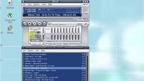 Crossfading effect in Winamp