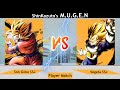 Kaz Mugen Son Goku SSJ Vs Vegeta SSJ Kaz Mugen Son Goku SSJ Vs Vegeta SSJ