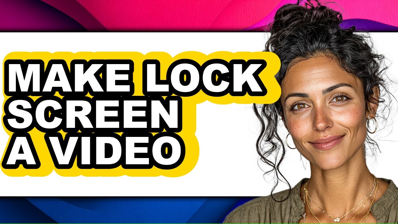 How to Make Lock Screen a Video (easy Method)