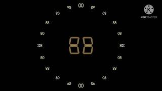 100 Seconds Countdown In G-Major 95