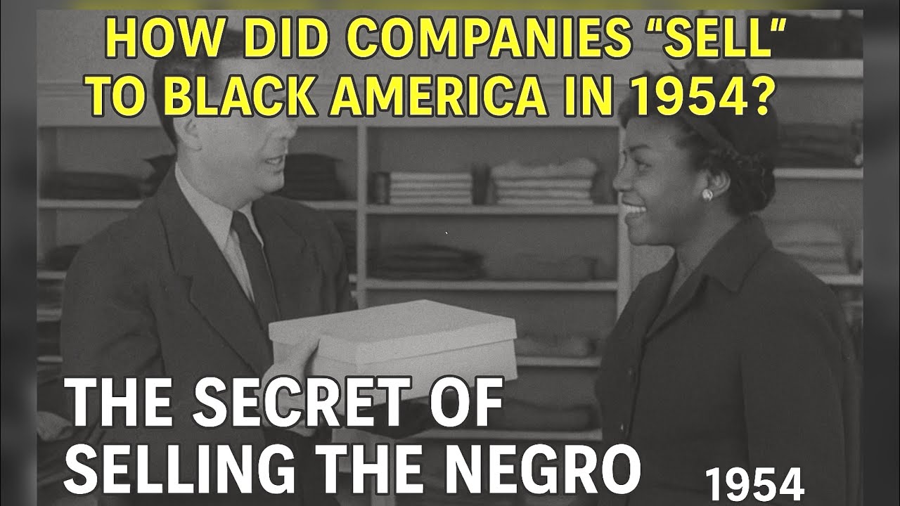 The Secret of Selling to the Negro (1954) Rare Public Domain Film About Black Consumer Power