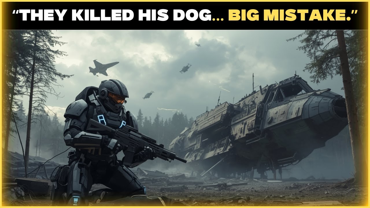 Aliens Killed This Human’s Dog, Not Realizing He Was a Super Soldier!