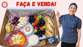 Como montar e vender Caixa de Pães, Frutas e Frios e lucrar muito!