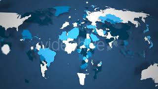 World Countries Combine A | Motion Graphics - Envato elements