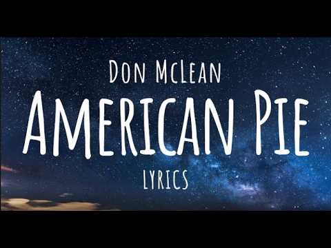 Don McLean - American Pie (Lyrics)
