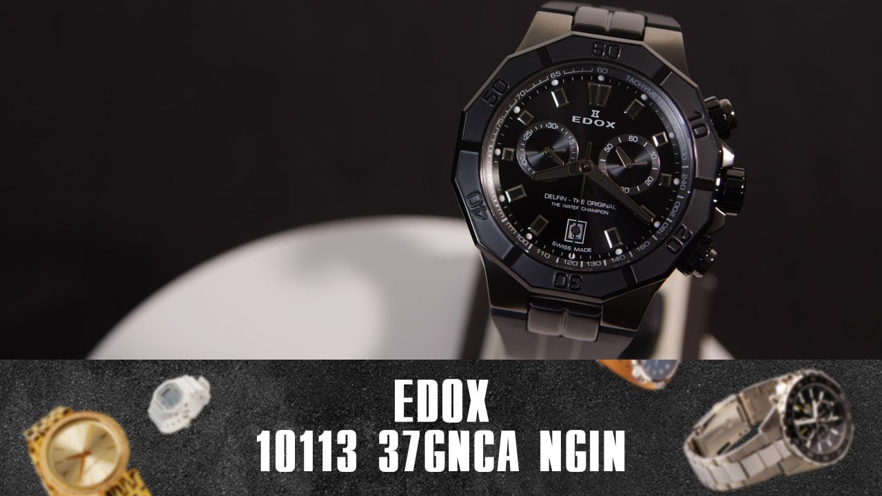 EDOX DELFIN THE ORIGINAL CHRONOGRAPH 10113 37GNCA NGIN. Огляд
