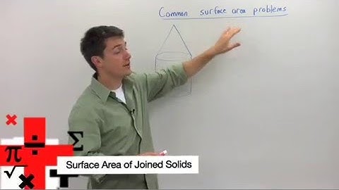 Surface Area of Joined Solids