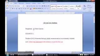 APA in direct  and direct quote citations