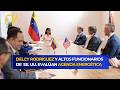 Delcy Rodríguez evalúa agenda energética bilateral con altos funcionarios de Estados Unidos