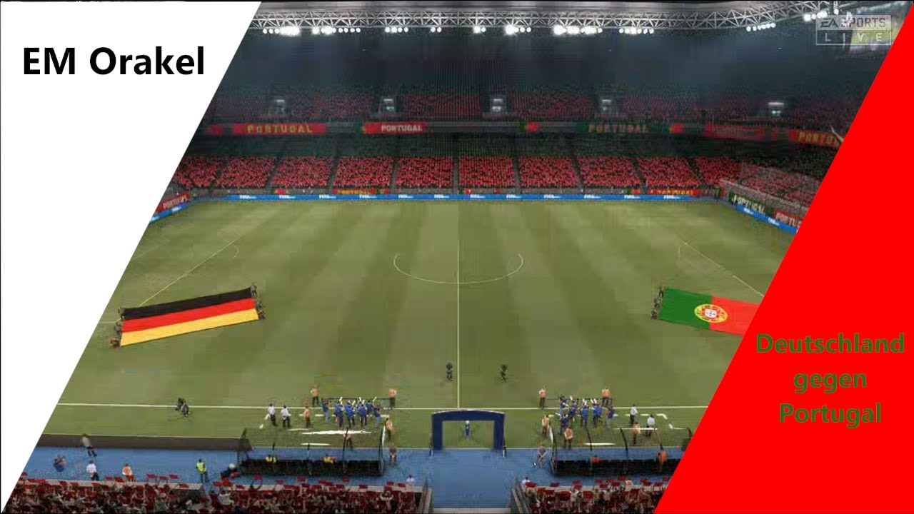 Deutschland gegen Portugal | EM Orakel FIFA 21 - YouTube