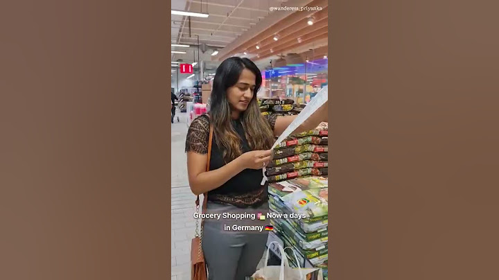 Grocery Shopping in Germany 🇩🇪