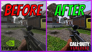 *NEW* Best Nvidia Filters for Call of Duty Vanguard (Maximize Visibility and Graphics)