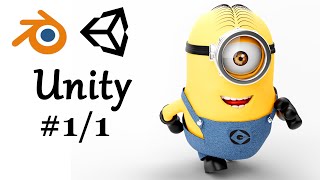 How to export animated 3D character from Blender to Unity