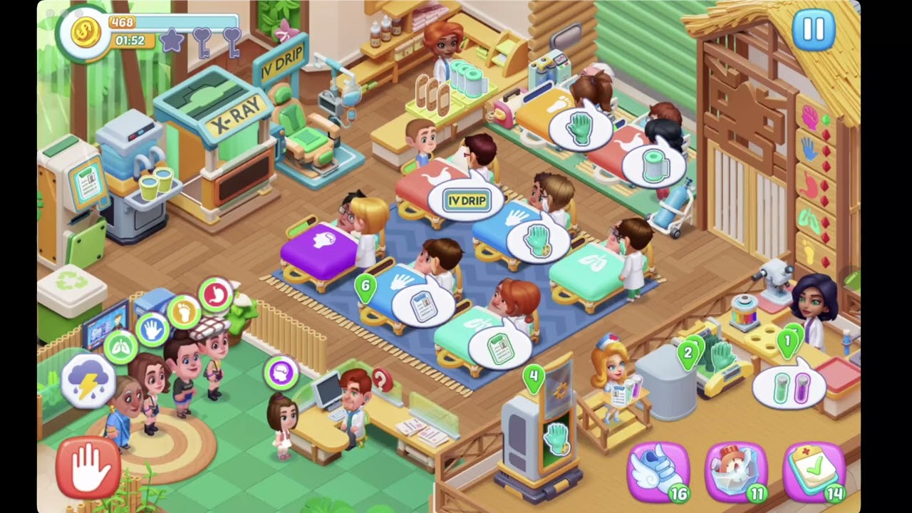 Happy Hospital Level 43 💉🩺🚑 ➖ Hawaii ➖ FULL STORY ➖ CaroGamesNL