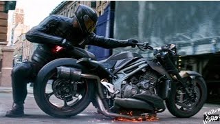 Badboy offical video song Motorcycle Chase scene - fast \& furious present : Hobbs and show