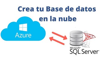😱[Como] CREAR una BASE DE DATOS👨‍💻 en la NUBE⛈ con SQL Server