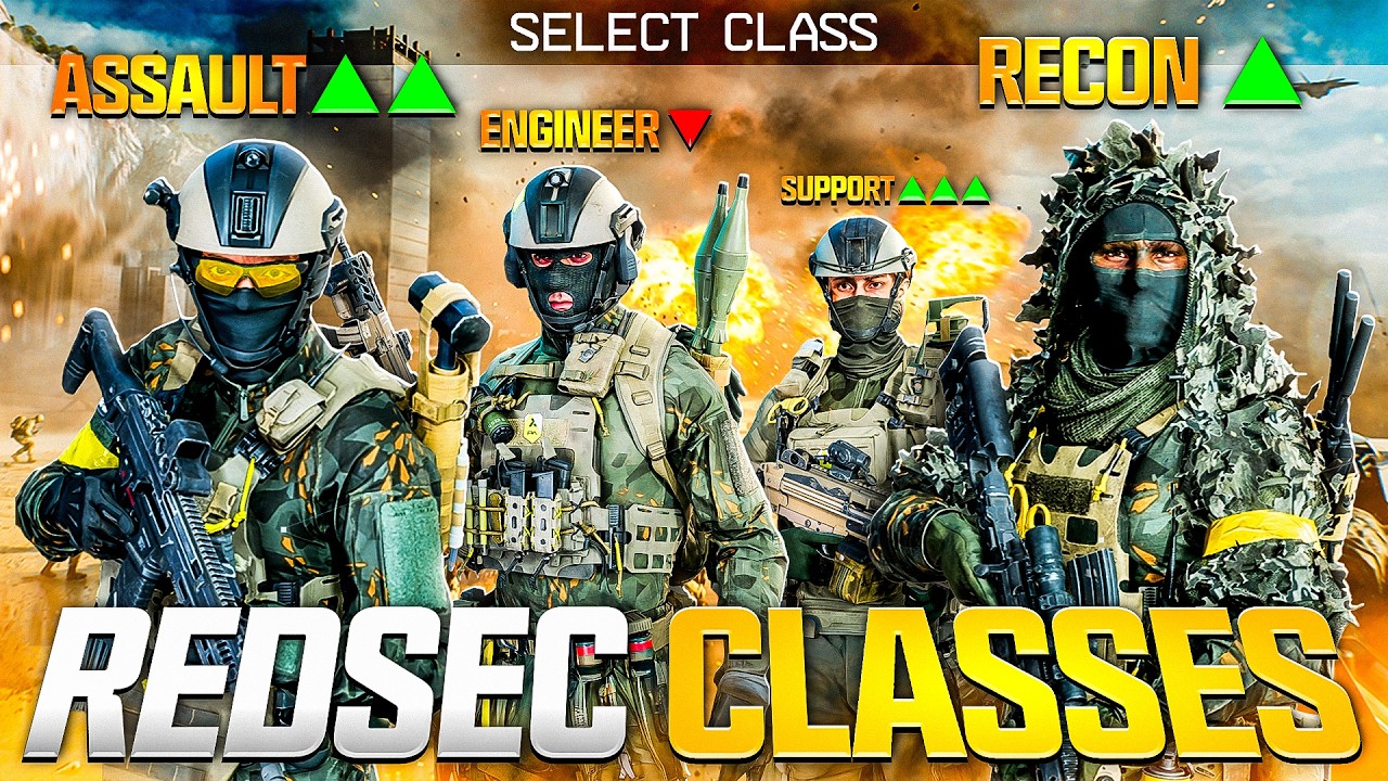 Redsec Ranks I Tried All The Classes in REDSEC - Here’s What I Learned - YouTube