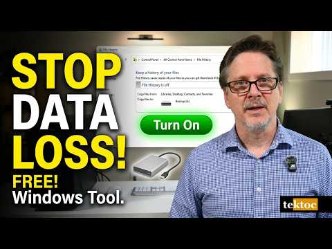 Don't Lose Your Data! Use This Built-in Windows Feature