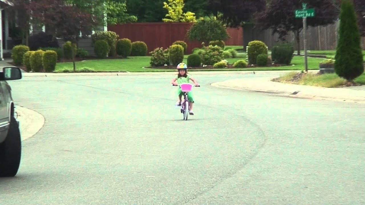 Nora Riding Her Bike - YouTube