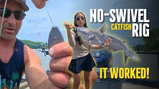 How to Catch Catfish When You Run Out of Swivels (and we saved him!)
