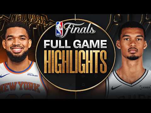 San Antonio Spurs vs New York Knicks highlights thumbnail