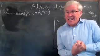 Advection dispersion equation