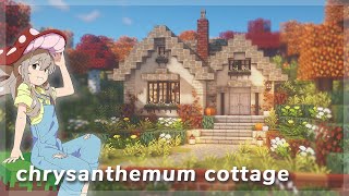 [Minecraft] Copper Chrysanthemum Cottage 🧡🌱 | CIT Resource Packs screenshot 5
