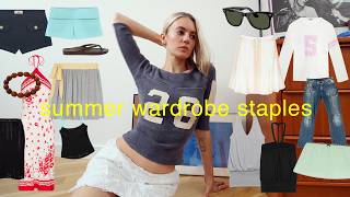 my summer wardrobe staples