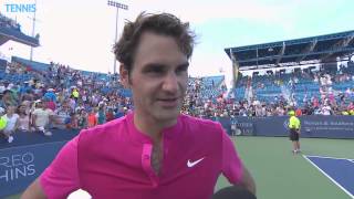 Federer Discusses Reaching Seventh Cincy Final