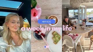 WE’RE BACK BABY!!! A week in my life… wall papering, antique shopping, postpartum & mum life 🌷👶🏼☕️💛