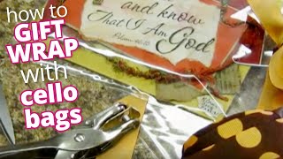 How to Gift Wrap Using Cello Bags | Nashville Wraps