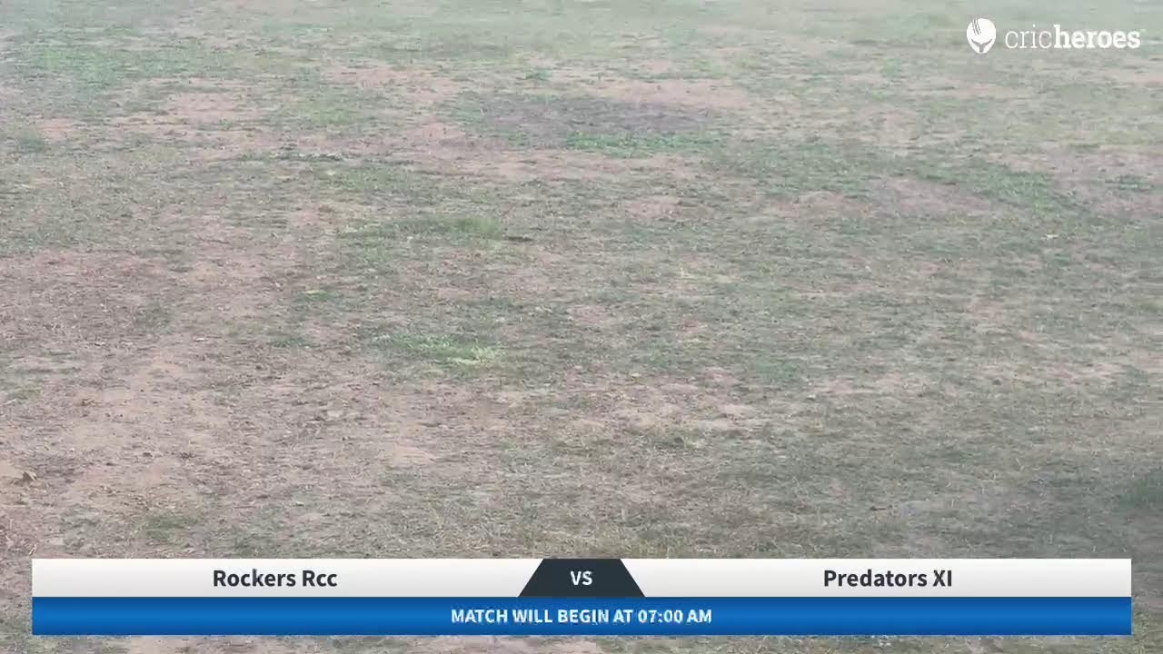 Rockers Rcc vs Predators XI | Live - Chennai Abhis cricket ground