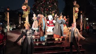 Knott's Merry Farm Christmas Tree Lighting Ceremony 2024 | 4k 60fps