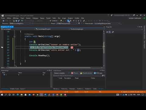 Gérer l'exception en C#