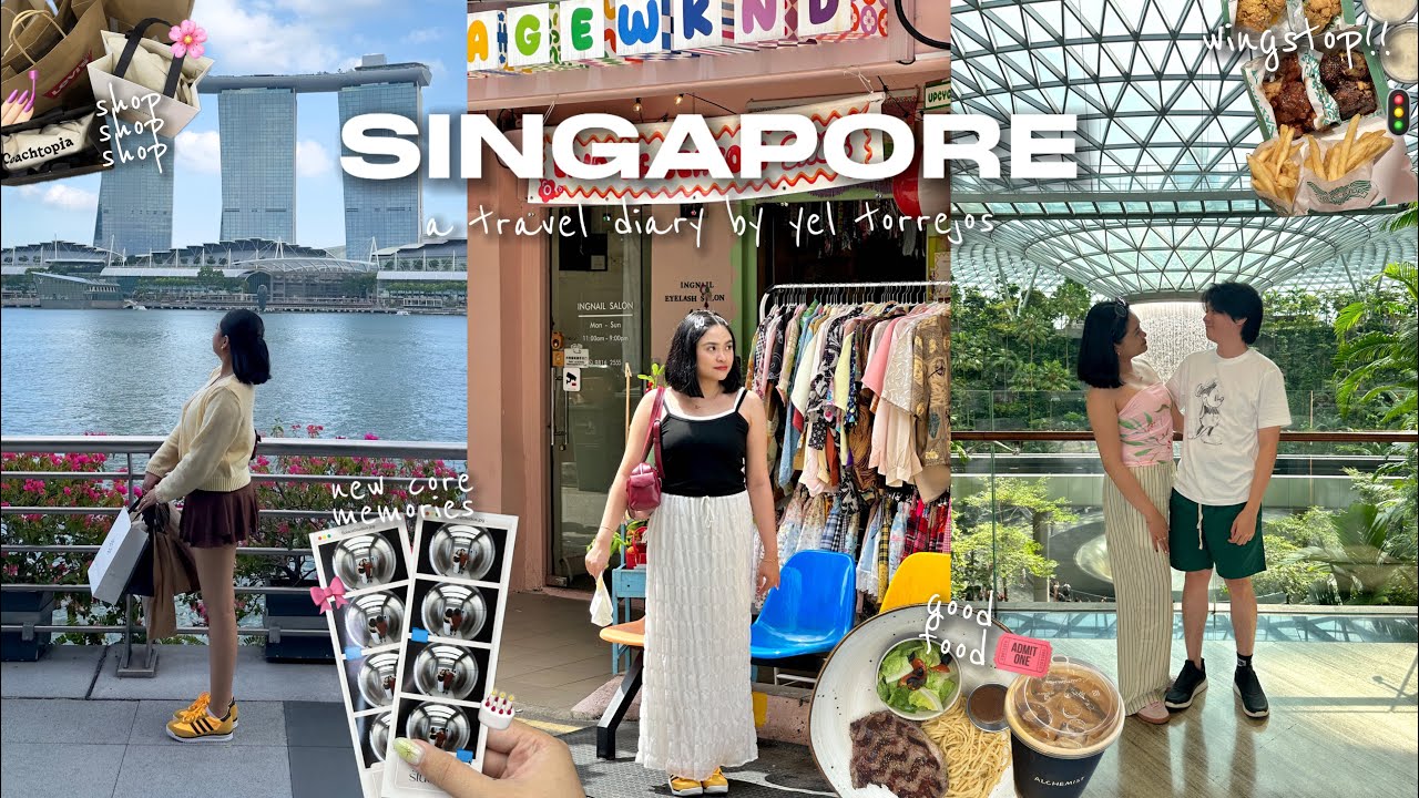 SINGAPORE VLOG 🇸🇬 shopping, detailed itinerary & expenses, budget hotel, & travel tips
