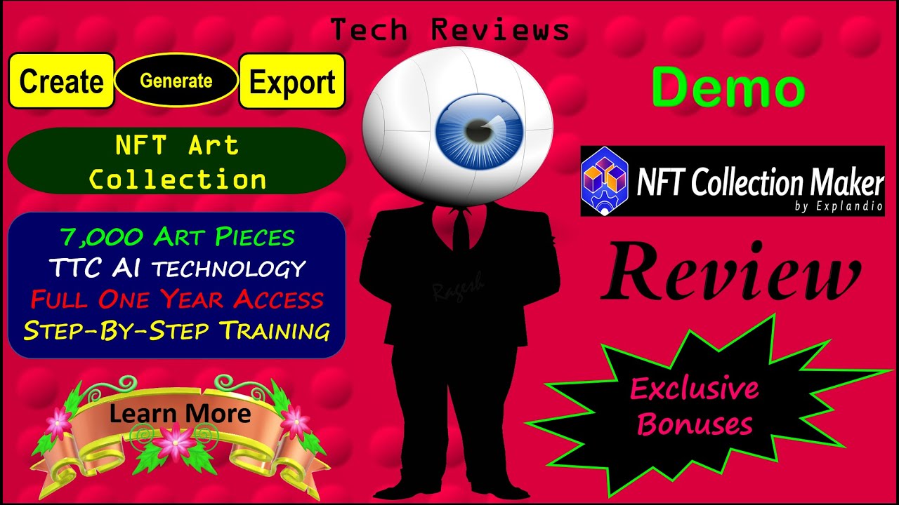 NFT Collection Maker 2.0 Review, Bonuses, Demo: Generate Massive Crypto NFT Art Collections
