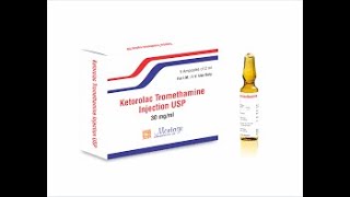 Pharmacology of Ketorolac (Toradol) ; Mechanism of action, Pharmacokinetics, Uses, Side effects