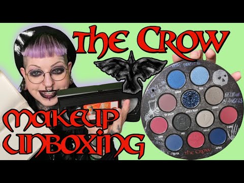 The Crow Everything! Makeup Unboxing // Emily Boo