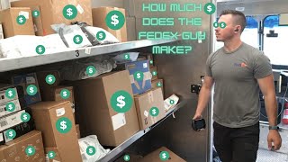 My Personal Compensation Plan As A FedEx Driver