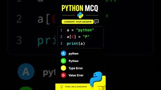 Python Interview Questions Series Ques - 14. #shorts #quiz #viral