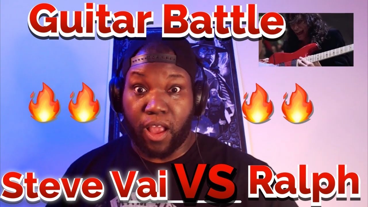 Steve Vai Vs Ralph Macchio Guitar Battle Reaction YouTube