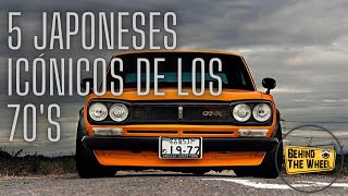 5 AUTOS JAPONESES ICÓNICOS DE LOS 70'S | Behind The Wheel