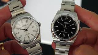 rolex oyster perpetual 39 white review