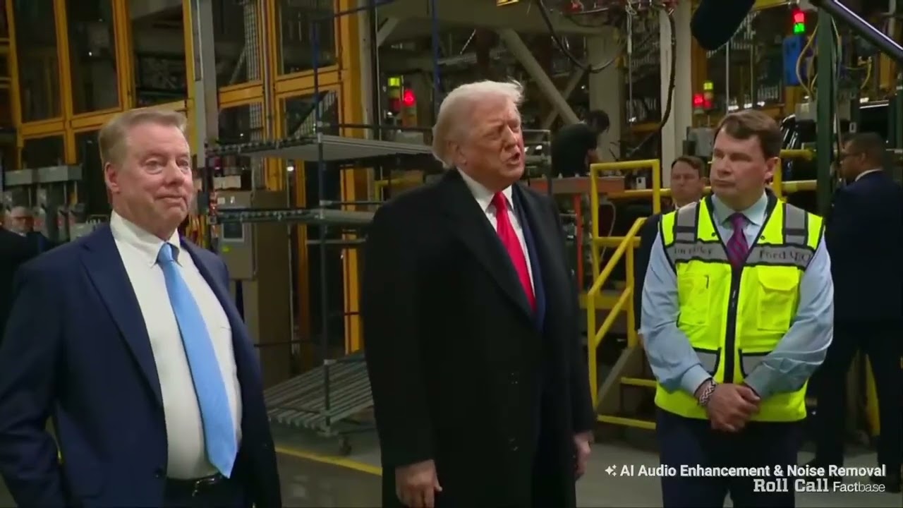 Remarks: Donald Trump Tours a Ford Plant in Dearborn, Michigan - January 13, 2026