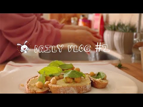 KARANTİNA GÜNLÜKLERİ #1 | Sessiz Vlog | Humus Tarifi  ,Kinoa Salatası | Daily vlog | Günlük vlog