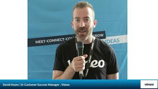 Internal Communications Summit Europe 2026| Interview David Hayes-Sr Customer Success Manager, Vimeo