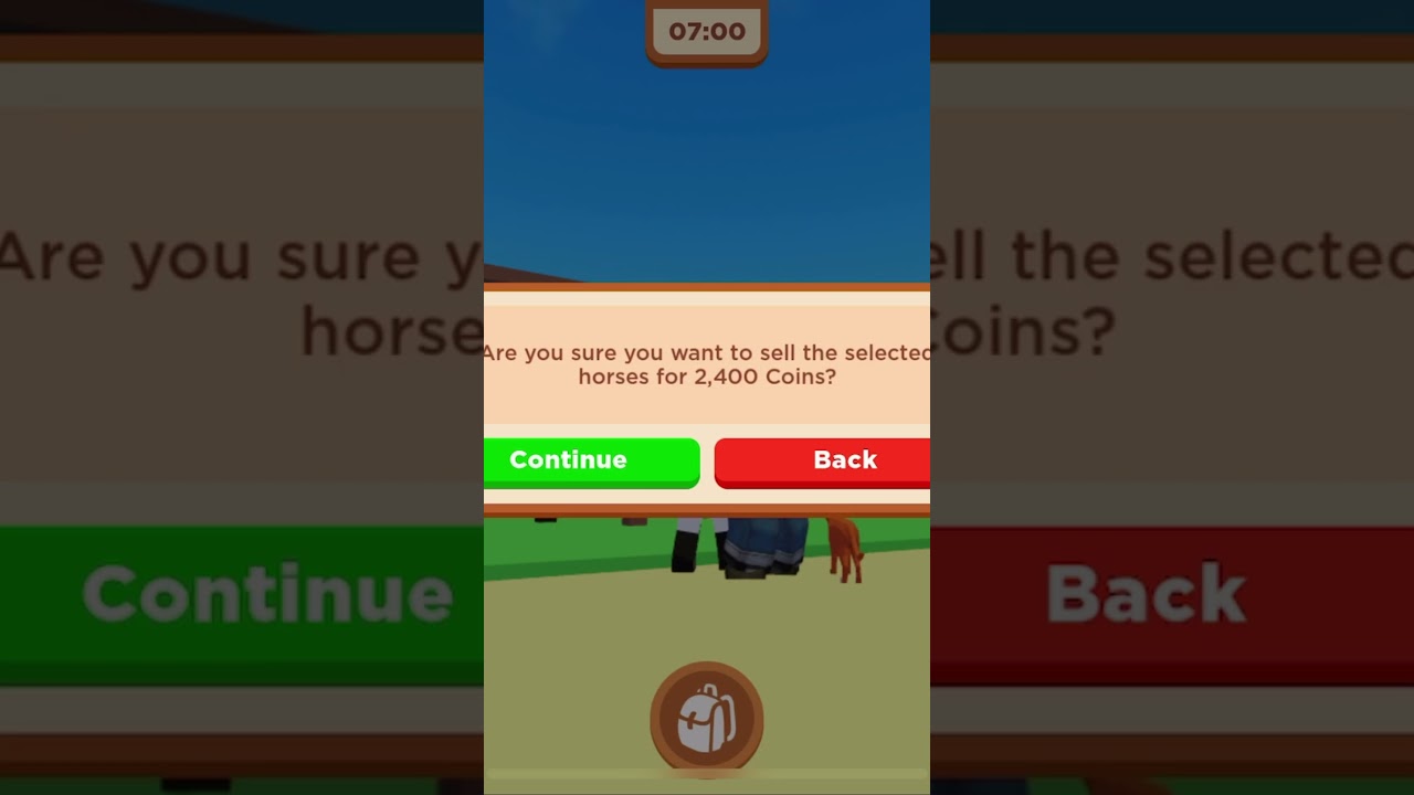 When you need coins in Horse Valley so you sell the Morgan that’s been sat in ur inventory forever:)