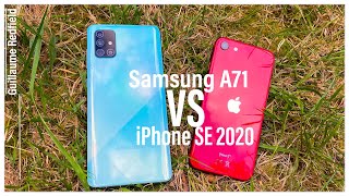 iPhone SE 2020 vs Samsung Galaxy A71 | Camera comparison and SpeedTest